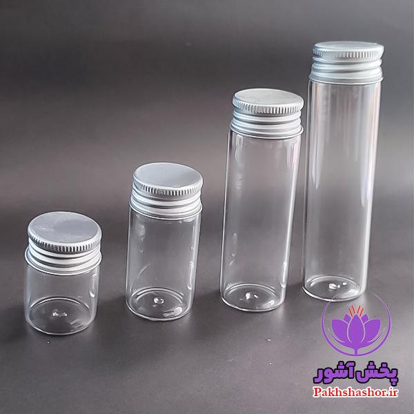 ظروف بسته بندی زعفران-ظرف شیشه ای طرح مک کارتی (مکارتی)