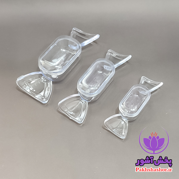 ظروف بسته بندی زعفران-ظرف کریستالی مدل شکلاتی -گیفت شکلاتی کریستالی